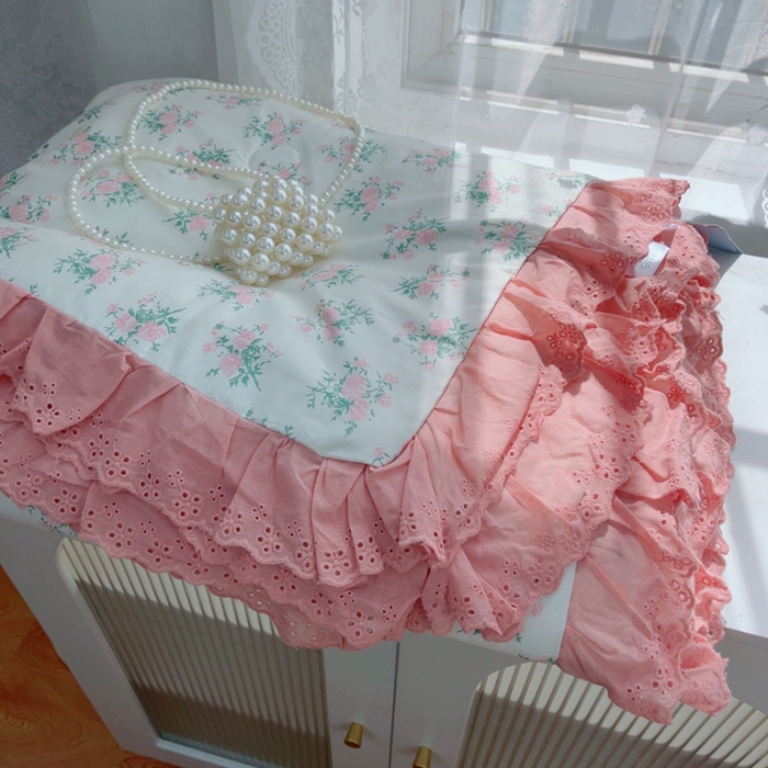 91家纺网 家纺一手货源 找家纺 暖居 2025新款法式韩系双面纯棉夏被约3.2斤空调被夏季薄被子可水洗跑量款 茉莉