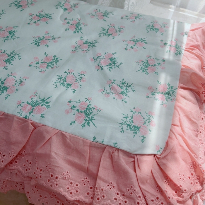 91家纺网 家纺一手货源 找家纺 暖居 2025新款法式韩系双面纯棉夏被约3.2斤空调被夏季薄被子可水洗跑量款 茉莉