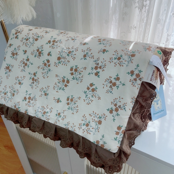 91家纺网 家纺一手货源 找家纺 暖居 2025新款法式韩系双面纯棉夏被约3.2斤空调被夏季薄被子可水洗跑量款 墨尔本