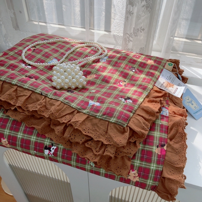 91家纺网 家纺一手货源 找家纺 暖居 2025新款法式韩系双面纯棉夏被约3.2斤空调被夏季薄被子可水洗跑量款 圣诞