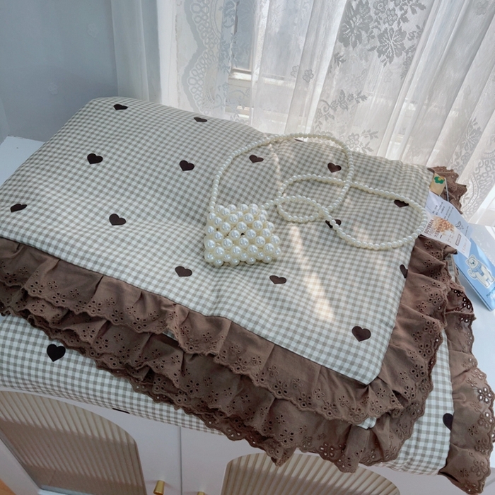 91家纺网 家纺一手货源 找家纺 暖居 2025新款法式韩系双面纯棉夏被约3.2斤空调被夏季薄被子可水洗跑量款 雅格