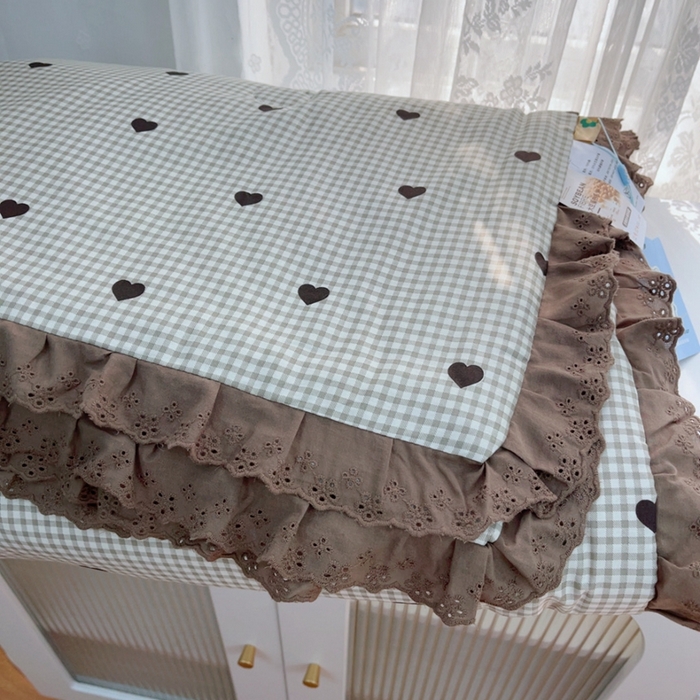 91家纺网 家纺一手货源 找家纺 暖居 2025新款法式韩系双面纯棉夏被约3.2斤空调被夏季薄被子可水洗跑量款 雅格