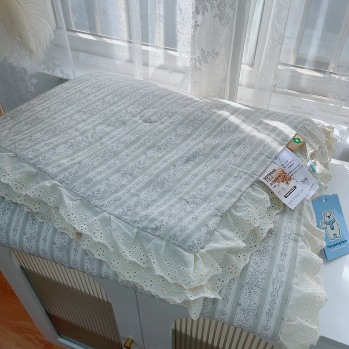 91家纺网 家纺一手货源 找家纺 暖居 2025新款法式韩系双面纯棉夏被约3.2斤空调被夏季薄被子可水洗跑量款 伊甸园