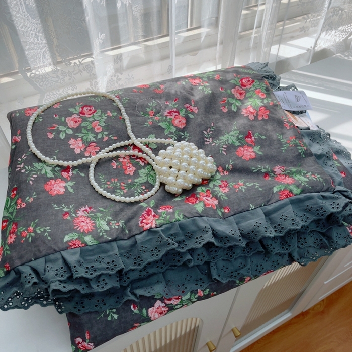 91家纺网 家纺一手货源 找家纺 暖居 2025新款法式韩系双面纯棉夏被约3.2斤空调被夏季薄被子可水洗跑量款 中国美