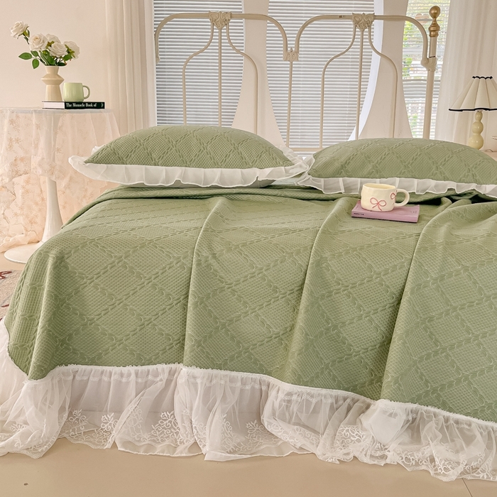 91家纺网 家纺一手货源 找家纺 （总）暖居 2025新款A类冷按感‬摩豆豆气空‬层软凉席感凉‬薄垫