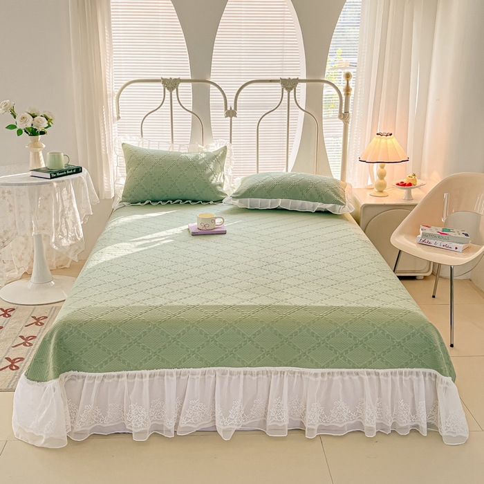 （总）暖居 2025新款A类冷按感‬摩豆豆气空‬层软凉席感凉‬薄垫