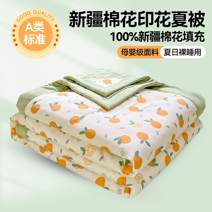 91家纺网 家纺一手货源 找家纺 （总）咏绒家纺工厂店 2025新款A类云朵棉棉花夏被被子被芯
