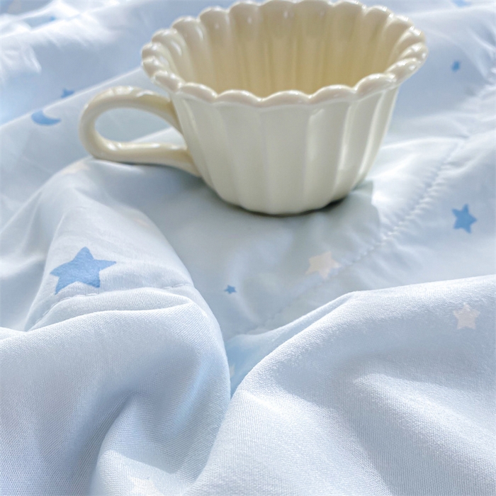 91家纺网 家纺一手货源 找家纺 咏绒家纺工厂店 2025新款A类云朵棉棉花夏被被子被芯 心愿小狗