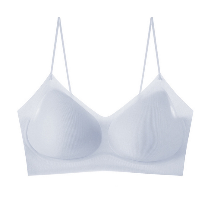 91家纺网 家纺一手货源 找家纺 【暗纹冰丝文胸】2025新款日式无印暗纹冰丝文胸良品夏季凉感胸罩超薄聚拢无钢圈透气细肩带