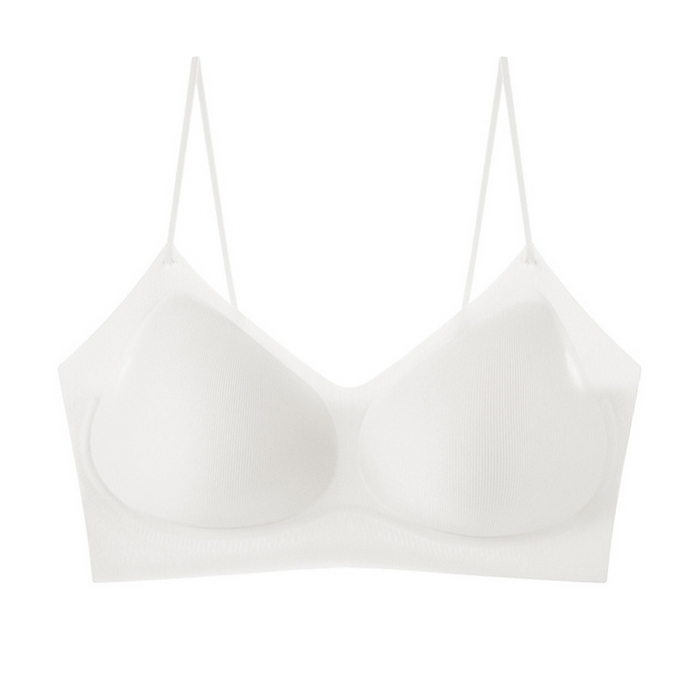 91家纺网 家纺一手货源 找家纺 【暗纹冰丝文胸】2025新款日式无印暗纹冰丝文胸良品夏季凉感胸罩超薄聚拢无钢圈透气细肩带