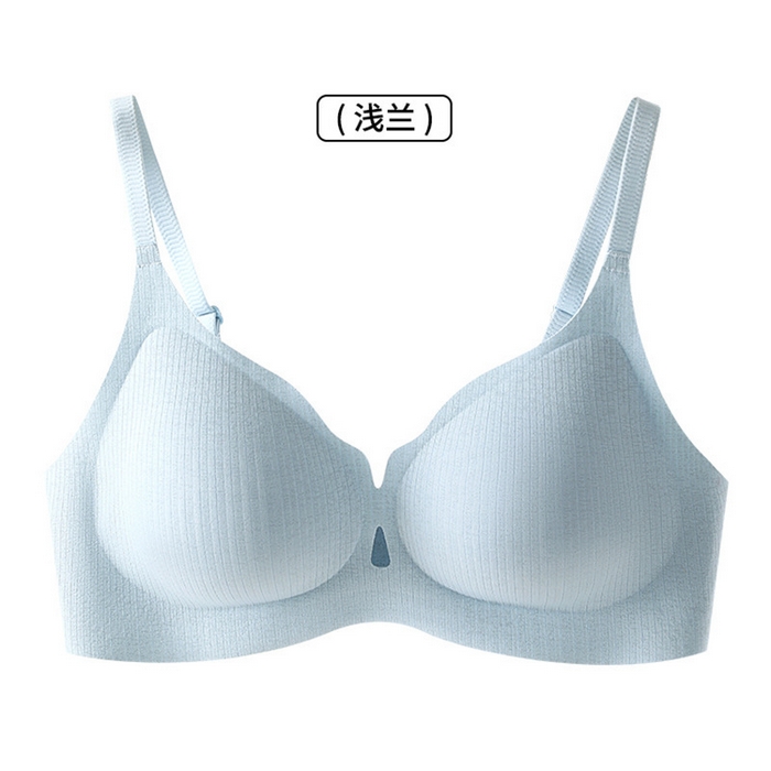 91家纺网 家纺一手货源 找家纺 【暗纹锦氨文胸】2025新款日式无印暗纹锦氨文胸良品无痕凉感内衣透气无钢圈固定杯女生胸罩