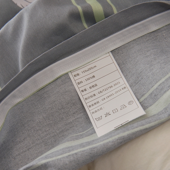 91家纺网 家纺一手货源 找家纺 （总）茗婷家纺 2025款13372纯棉全棉宿舍上下铺学生三件套六件套