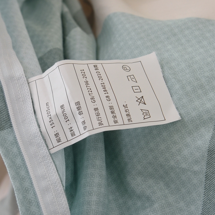 91家纺网 家纺一手货源 找家纺 （总）茗婷家纺 2025款13372纯棉全棉宿舍上下铺学生三件套六件套