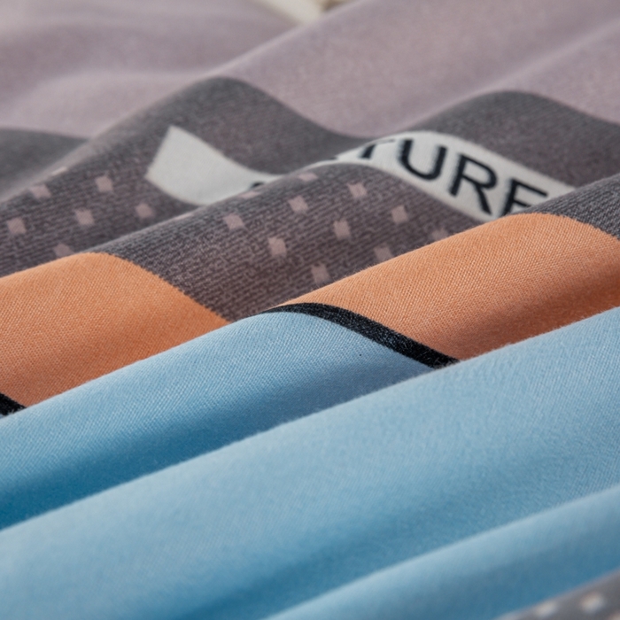 91家纺网 家纺一手货源 找家纺 上学郎家居 2025新款学生宿舍130克加厚磨毛三件套 律沙