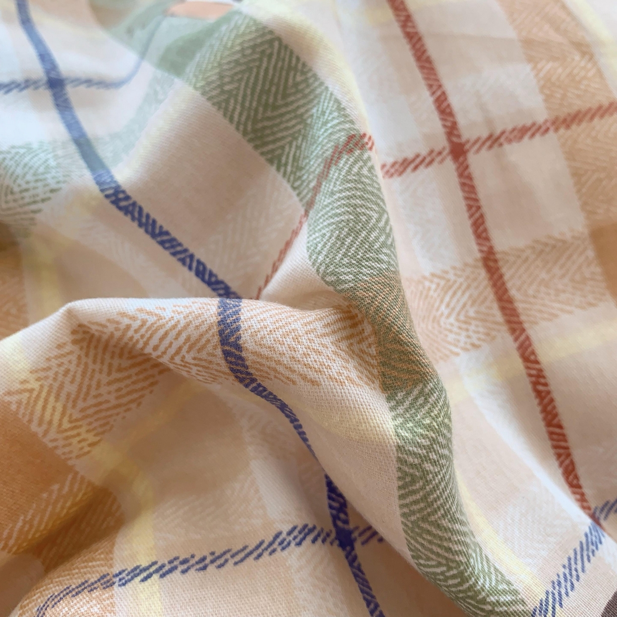 91家纺网 家纺一手货源 找家纺 莱豫家纺 2025新款亲肤舒适小清新印花全棉纯棉四件套-第二批 艾格小熊