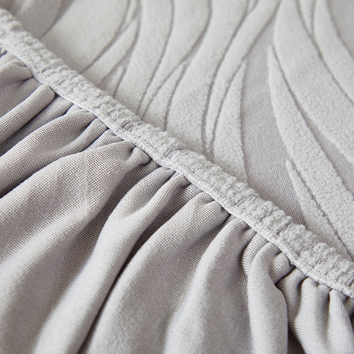 91家纺网 家纺一手货源 找家纺 （总）共鸣沙发套 2025春夏新款水波纹弹力提花全包万能沙发套单沙发套全包款