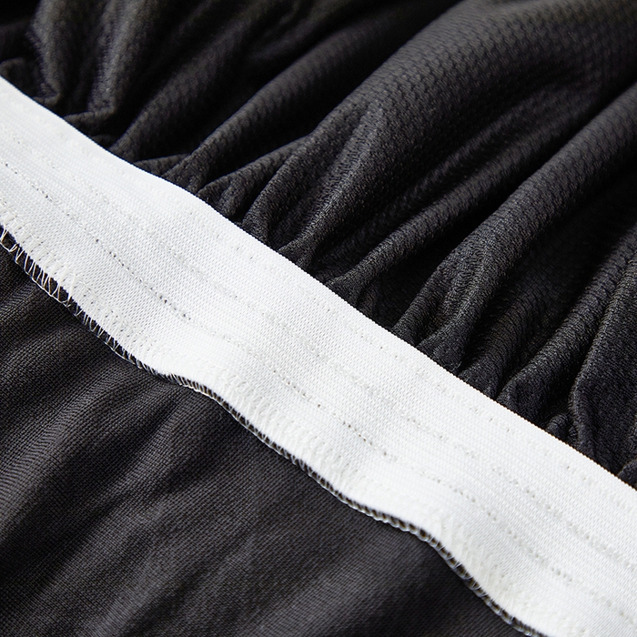 91家纺网 家纺一手货源 找家纺 共鸣沙发套 2025春夏新款水波纹裙摆弹力提花全包万能沙发套单沙发套裙摆款 黑色