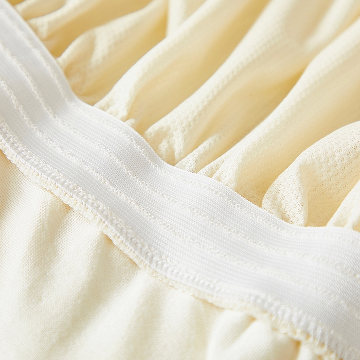 91家纺网 家纺一手货源 找家纺 共鸣沙发套 2025春夏新款水波纹裙摆弹力提花全包万能沙发套单沙发套裙摆款 象牙白