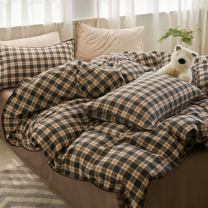 （总）洋铭区（原狠狠爱） 2025新款全棉纯棉双层纱四件套