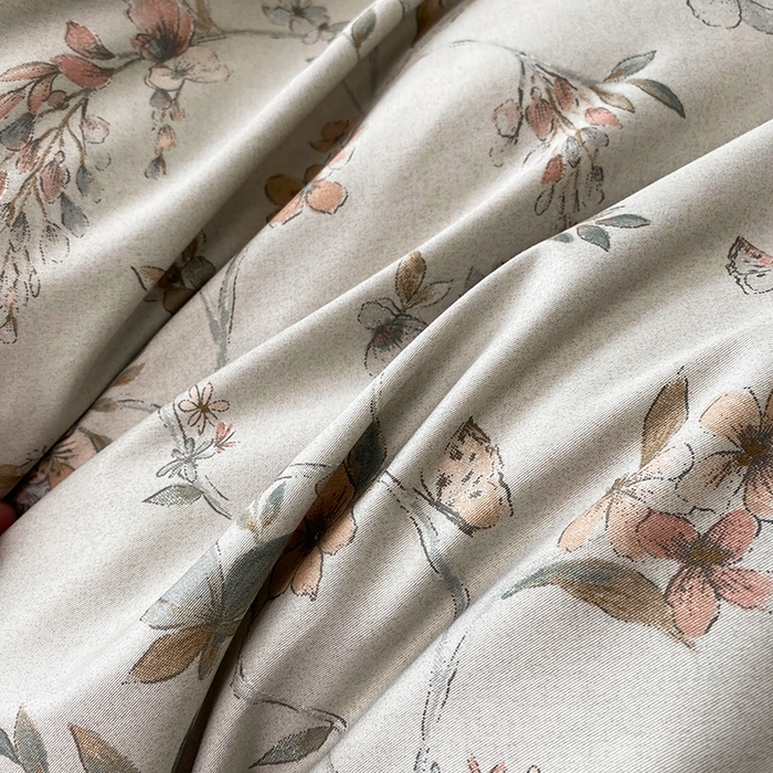 91家纺网 家纺一手货源 找家纺 星期三家纺 2025年5月春夏新款铂金全棉13372四件套（加老板微信有会员价） 春意