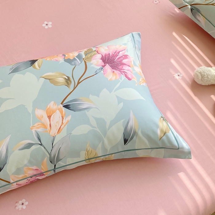 91家纺网 家纺一手货源 找家纺 星期三家纺 2025年5月春夏新款铂金全棉13372四件套（加老板微信有会员价） 大雅之秀