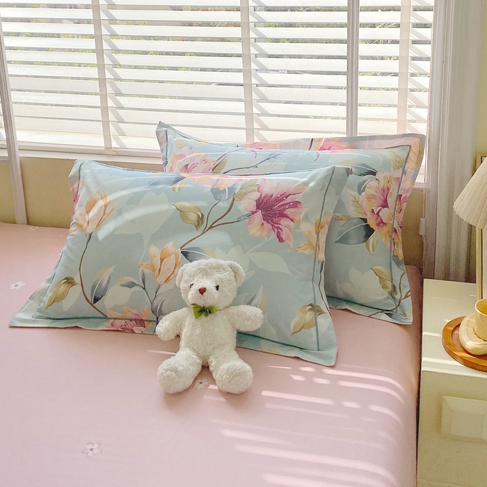 91家纺网 家纺一手货源 找家纺 星期三家纺 2025年5月春夏新款铂金全棉13372四件套（加老板微信有会员价） 大雅之秀