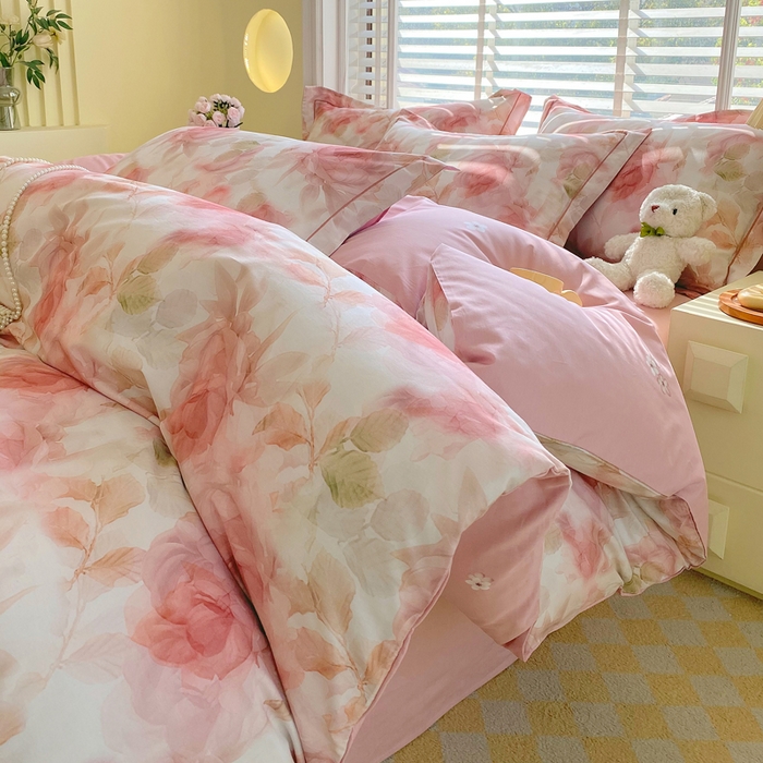 星期三家纺 2025年5月春夏新款铂金全棉13372四件套（加老板微信有会员价） 予安