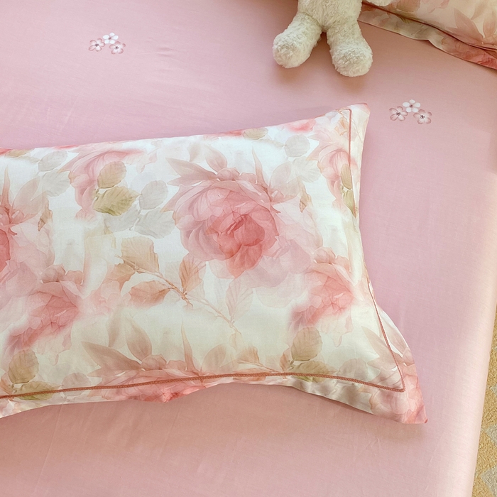 91家纺网 家纺一手货源 找家纺 星期三家纺 2025年5月春夏新款铂金全棉13372四件套（加老板微信有会员价） 予安