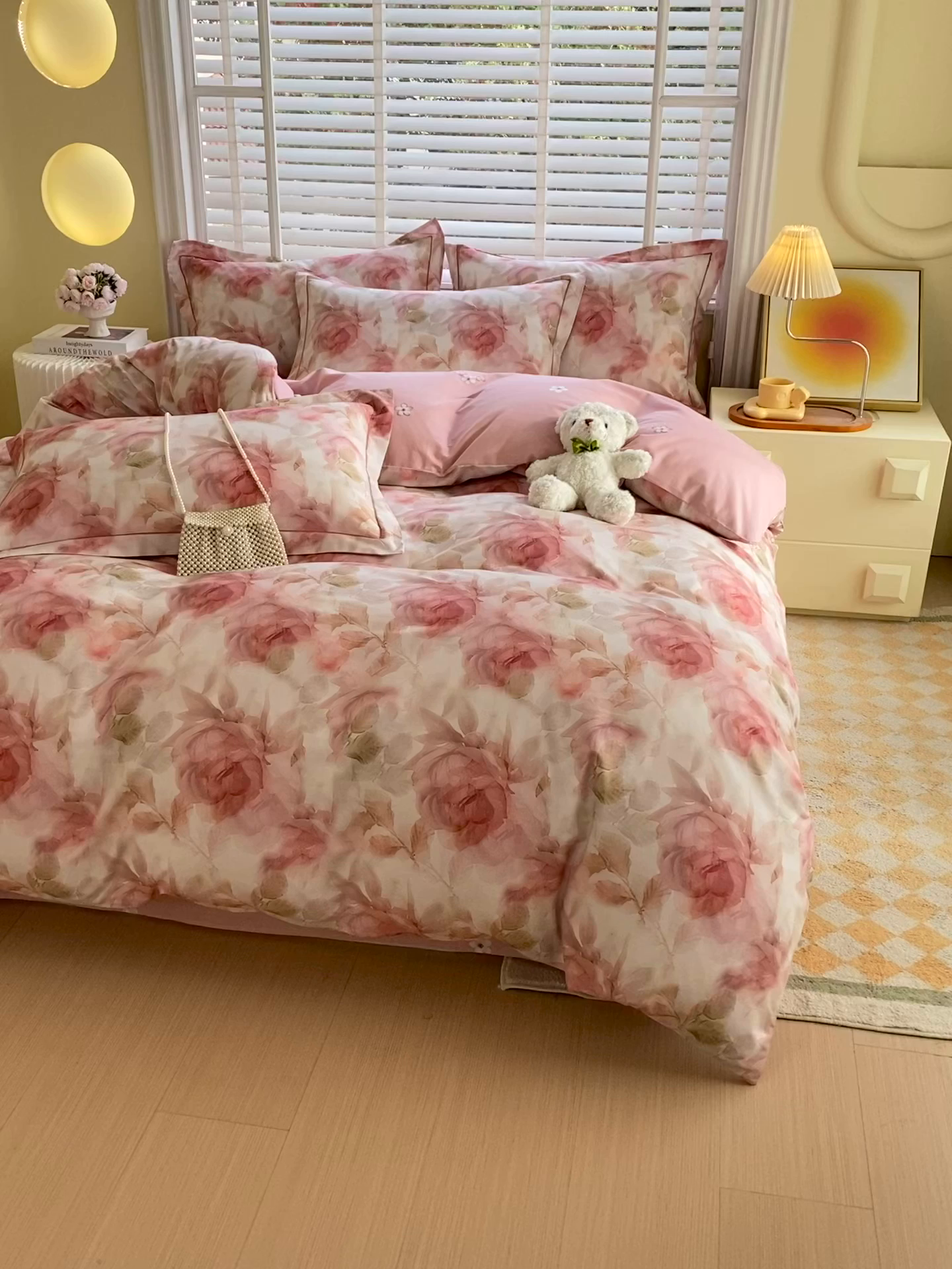 91家纺网 家纺一手货源 找家纺 星期三家纺 2025年5月春夏新款铂金全棉13372四件套（加老板微信有会员价） 予安