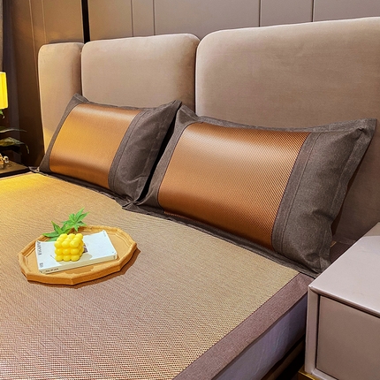 芯宜佳 2025新款夏季冰藤单人枕套 经典冰藤