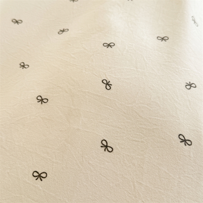 91家纺网 家纺一手货源 找家纺 多品家纺 2025新款ins奶油风刺绣枕套毛球款水洗棉四件套 梦幻甜心