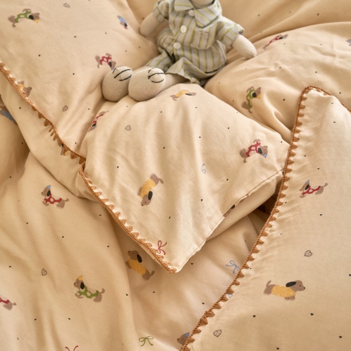 91家纺网 家纺一手货源 找家纺 （总）洋铭区（原狠狠爱） 2025新款A类全棉双层纱四件套