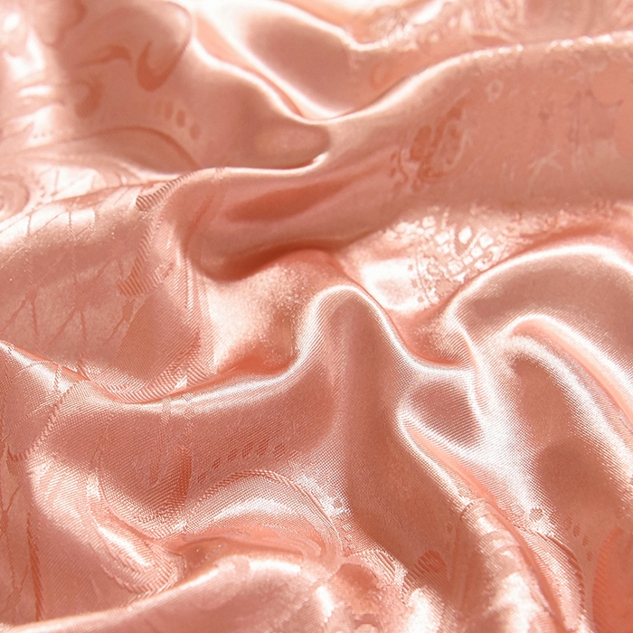 91家纺网 家纺一手货源 找家纺 优美 2025新款一字绣提花四件套系列 卡萨金爵（浅琥珀）