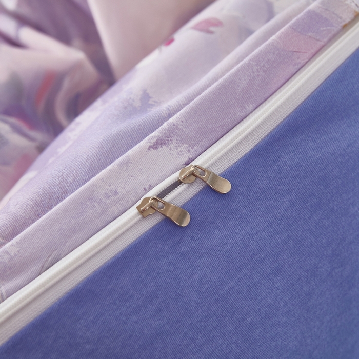 91家纺网 家纺一手货源 找家纺 雲归梦 2025春夏新款全棉纯棉5D数码印花四件套 倾心之恋