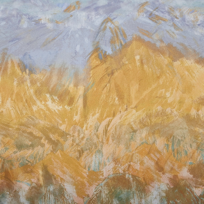 91家纺网 家纺一手货源 找家纺 雲归梦 2025春夏新款全棉纯棉5D数码印花四件套 日照金山