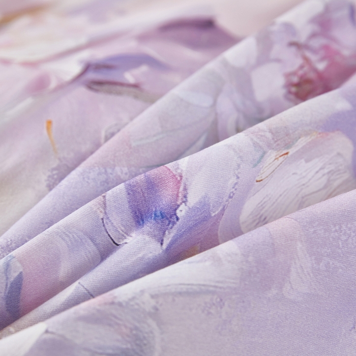 91家纺网 家纺一手货源 找家纺 雲归梦 2025春夏新款全棉纯棉5D数码印花四件套 倾心之恋