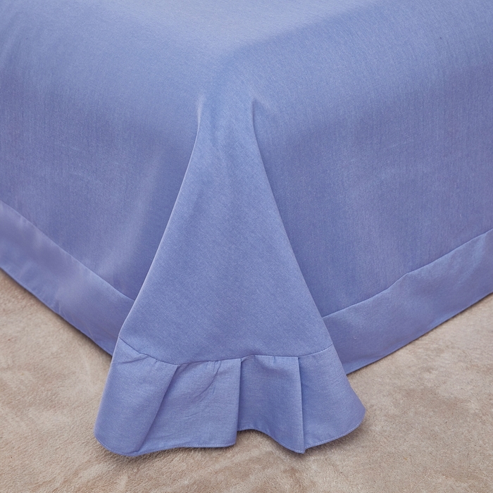 91家纺网 家纺一手货源 找家纺 雲归梦 2025春夏新款全棉纯棉5D数码印花四件套 山樱漫语