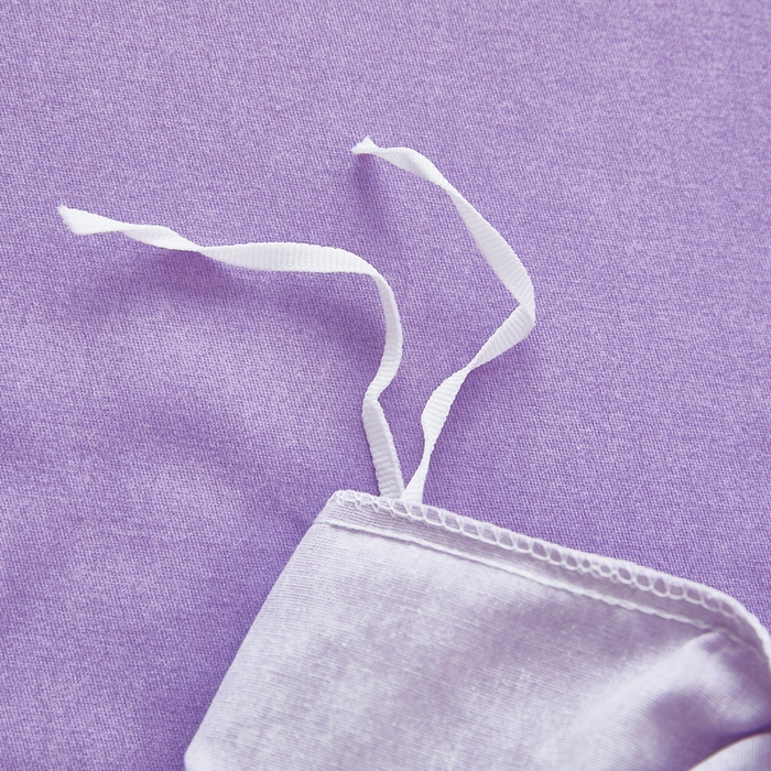 91家纺网 家纺一手货源 找家纺 雲归梦 2025春夏新款全棉纯棉5D数码印花四件套 蝴蝶仙子-紫