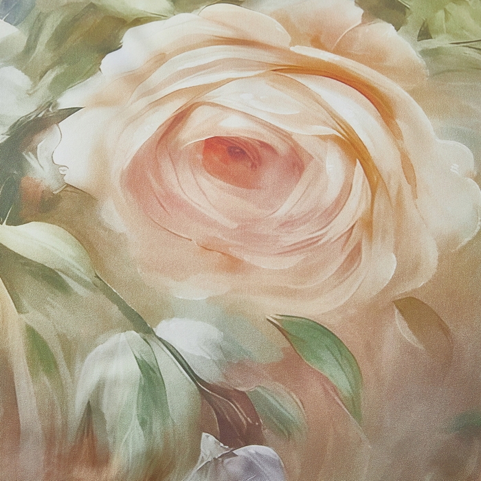 91家纺网 家纺一手货源 找家纺 雲归梦 2025春夏新款全棉纯棉5D数码印花四件套 盛世牡丹-绿