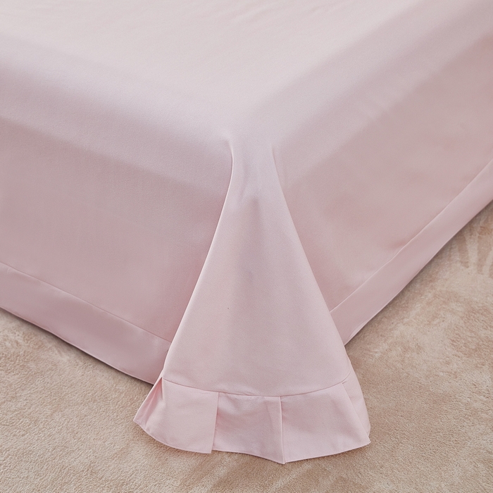 91家纺网 家纺一手货源 找家纺 雲归梦 2025春夏新款全棉纯棉5D数码印花四件套 盛世牡丹-粉