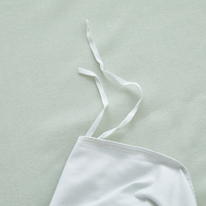 91家纺网 家纺一手货源 找家纺 雲归梦 2025春夏新款全棉纯棉5D数码印花四件套 如若梦境-绿