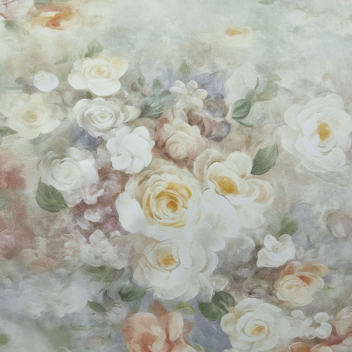 91家纺网 家纺一手货源 找家纺 雲归梦 2025春夏新款全棉纯棉5D数码印花四件套 如若梦境-绿