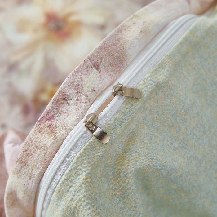 91家纺网 家纺一手货源 找家纺 雲归梦 2025春夏新款全棉纯棉5D数码印花四件套 花开雏菊-绿