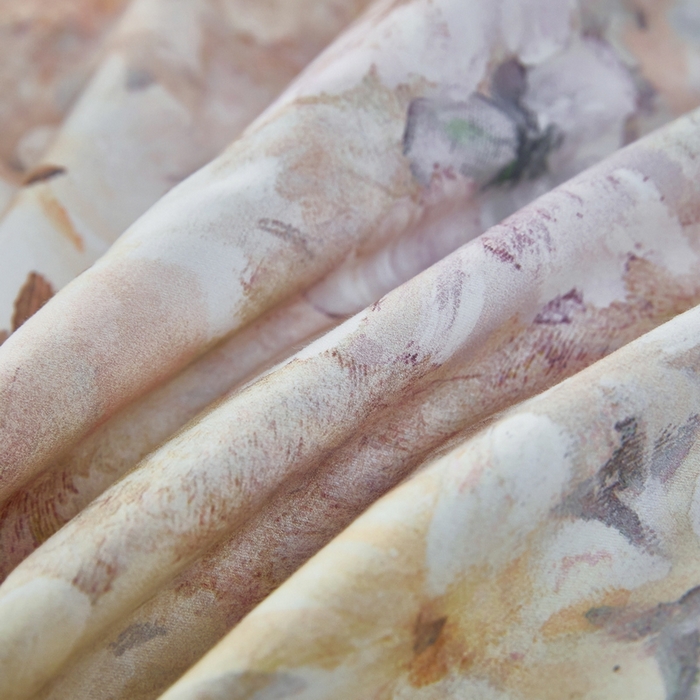 91家纺网 家纺一手货源 找家纺 雲归梦 2025春夏新款全棉纯棉5D数码印花四件套 花开雏菊-绿