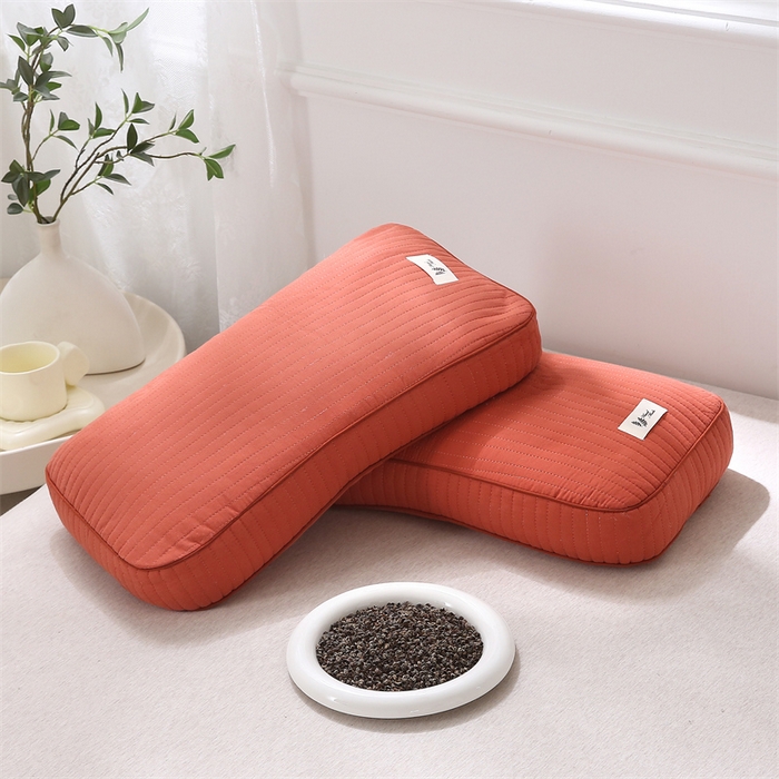 91家纺网 家纺一手货源 找家纺 （总）珍贝家纺 2025新款荞麦壳面包枕枕头枕芯