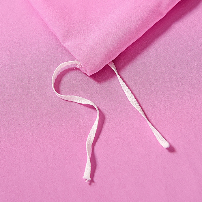 91家纺网 家纺一手货源 找家纺 优美 2025新款高克重贡缎提花四件套系列 花间飞舞-粉红