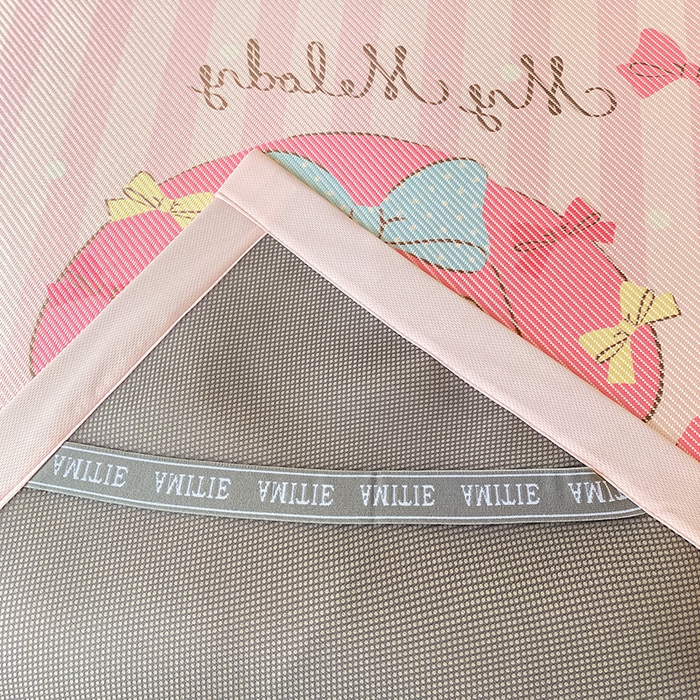 91家纺网 家纺一手货源 找家纺 蓝邻家纺 2025新款学生专用印花冰藤席 爱心美乐蒂