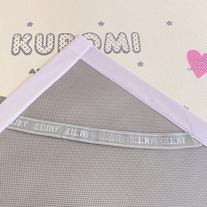 91家纺网 家纺一手货源 找家纺 蓝邻家纺 2025新款学生专用印花冰藤席 可爱库洛米