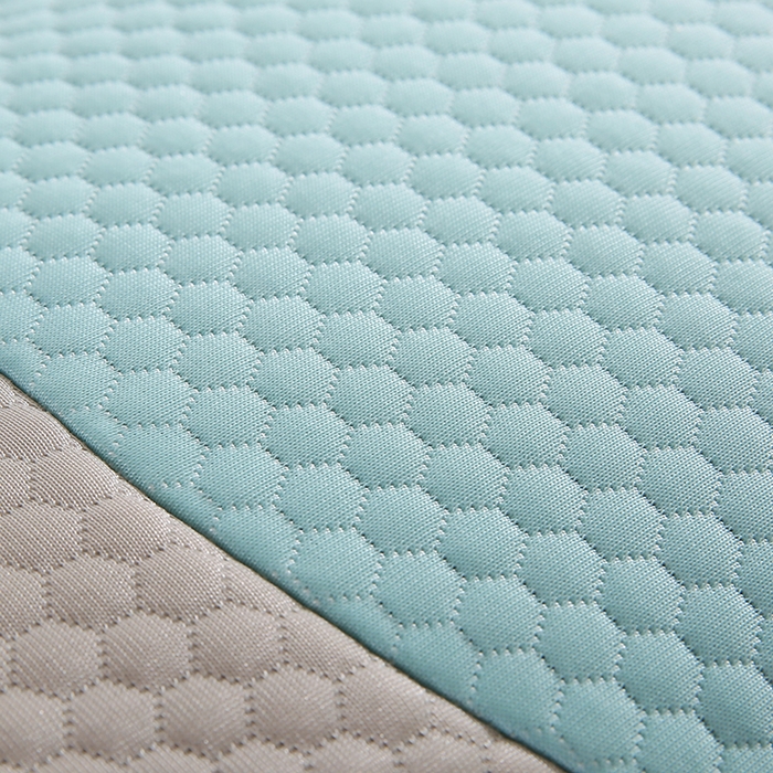 91家纺网 家纺一手货源 找家纺 蔻眠 趴趴狗-凉豆豆凉感丝荞麦护颈枕头儿童学生成人卡通枕芯 趴趴狗-蓝色 35x60cm