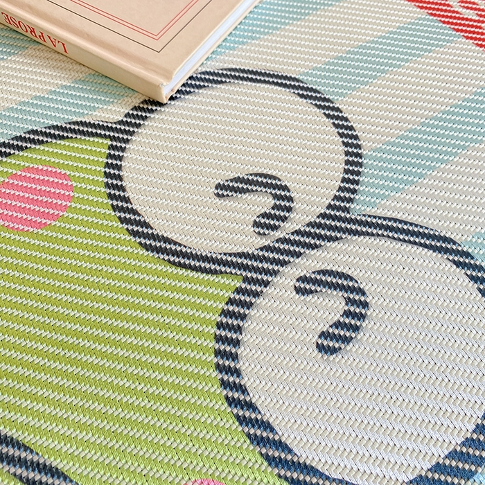 91家纺网 家纺一手货源 找家纺 蓝邻家纺 2025新款学生专用印花冰藤席 三眼蛙